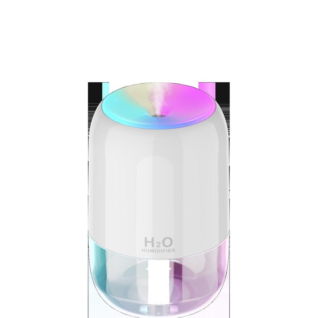 1 шт. USB-увлажнитель со светодиодной подсветкой, аромадиффузор, очиститель воздуха, туманообразователь, освежитель воздуха для спальни, дома, автомобиля, офиса