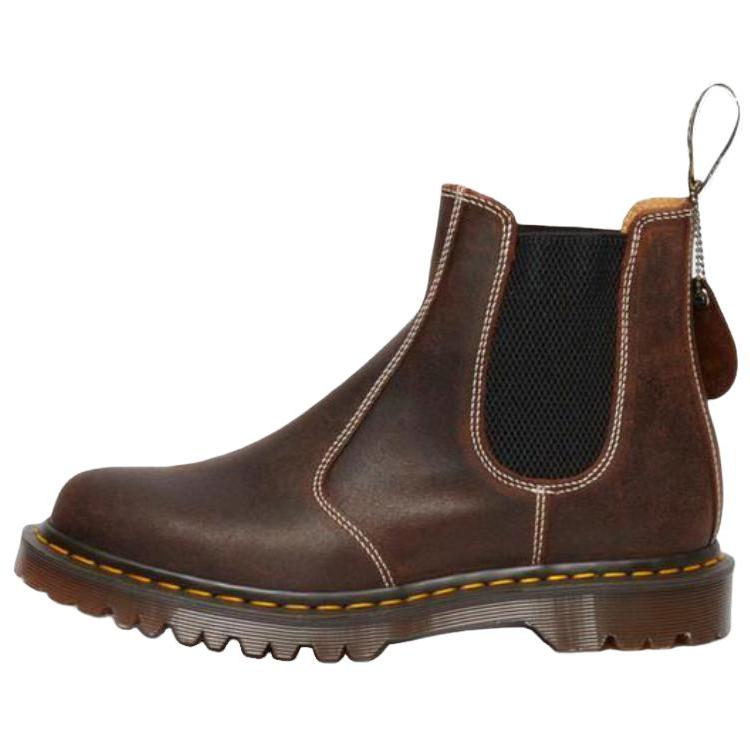Dr. Martens Chelsea Boots Comfortable Versatile Short Unisex Boots Brown 31860749