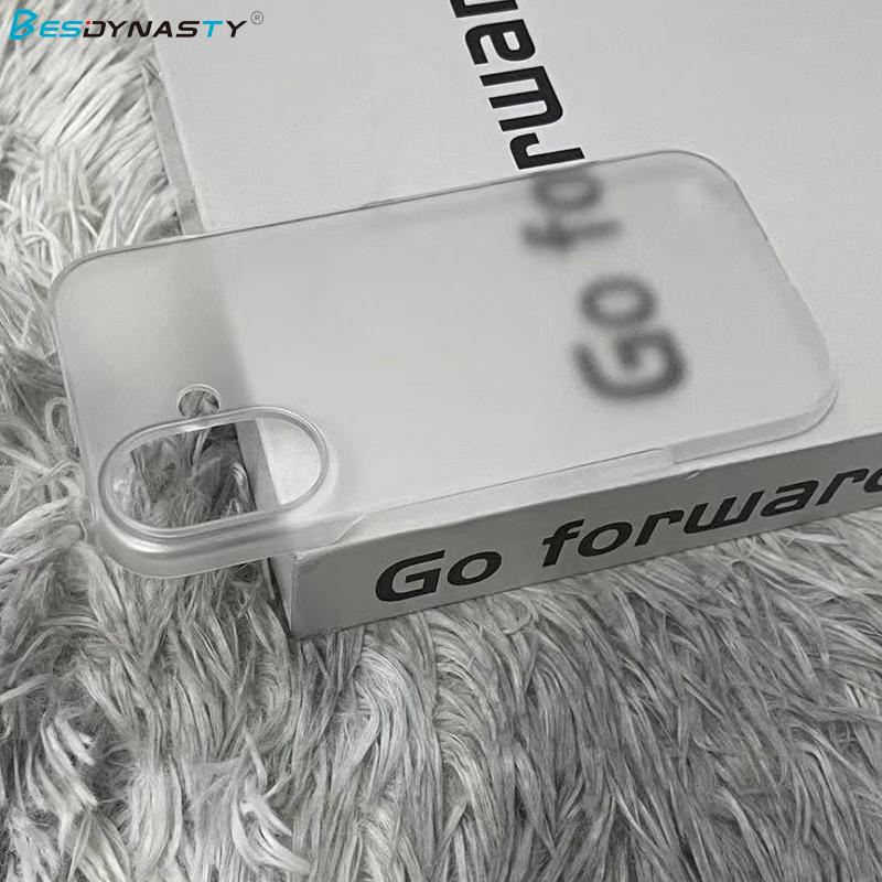 Half-Pack Matte Hard Case For iPhone 17 Air 17Pro 16 Pro 15 14 Plus 13 12 11 Pro Max Simple Candy Color Back Cover Shell