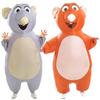 Inflatable Mouse Costume For Women Man Aldult Cosplay Party Inflatable Full Body Mouse Costume Blow Up Costumes Halloween For 150CM-190CM Adult
