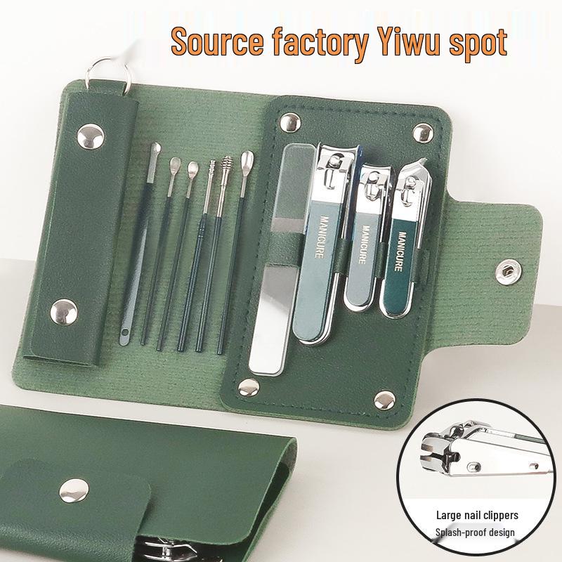 Premium 4-Piece Nail Clipper Set with File - Sharp Manicure & Pedicure Tools
