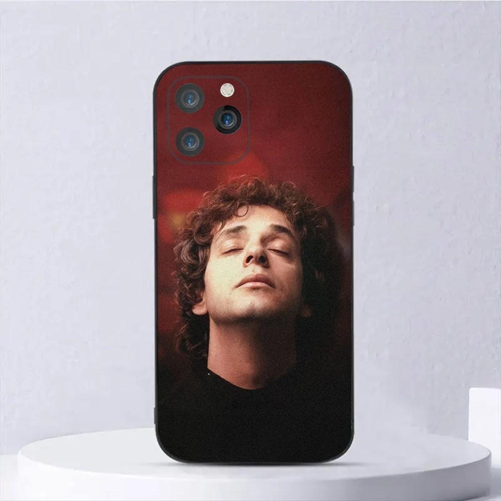 Чехол для телефона с музыкой Soda Stereo для iPhone 15,14,13,12,11,Plus,Pro Max,XS,X,XR,SE,Mini,8,7 Мягкий силиконовый черный чехол