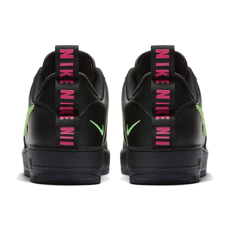 Nike Air Force 1 Low Utility Черный Гипер Розовый Крик Зеленый CQ4611-001