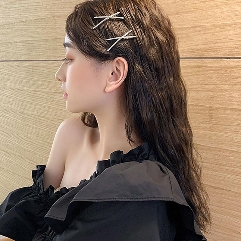 2 шт. крестообразные шпильки SX заколки для волос заколки простые боковые зажимы