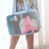 Cosmetic Bag PU PVC Clear Cartoon Pattern Handheld Waterproof L Size Makeup Bag for Swimming