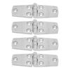 4pcs Marine Door Hinge 102 X 38mm Rustproof Stainless Steel Boat Hatch Hinge for Yachets