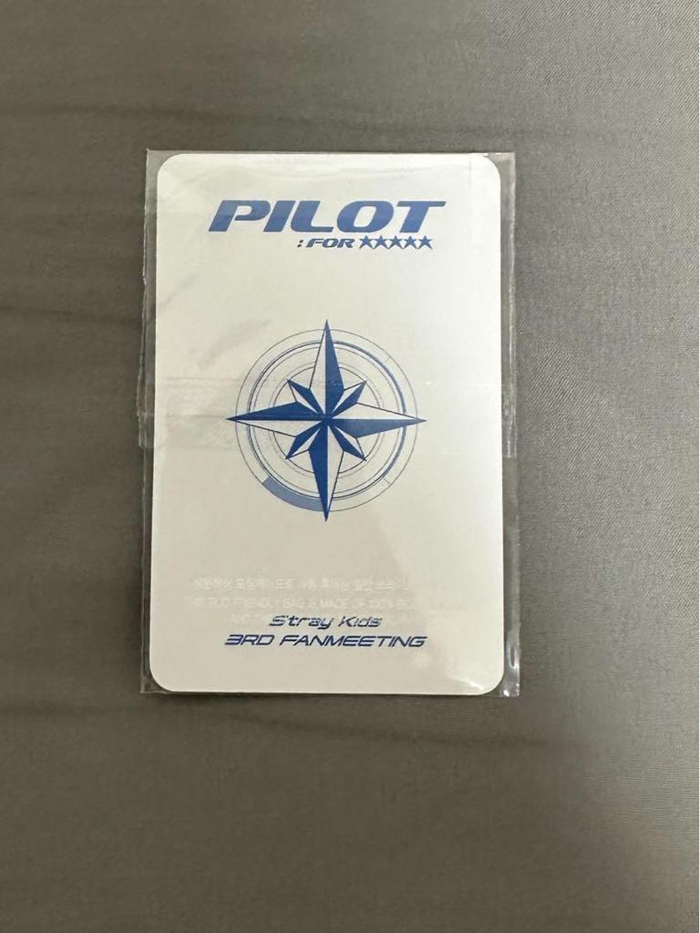 [ИСПОЛЬЗОВАННАЯ] StrayKids AIN PILOT 3rd Edition Limited Trading Card