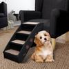 Foldable Stairs for Dogs - vidaXL - Black - 62x40x49.5 Cm - Max Load 75 Kg - Non-slip