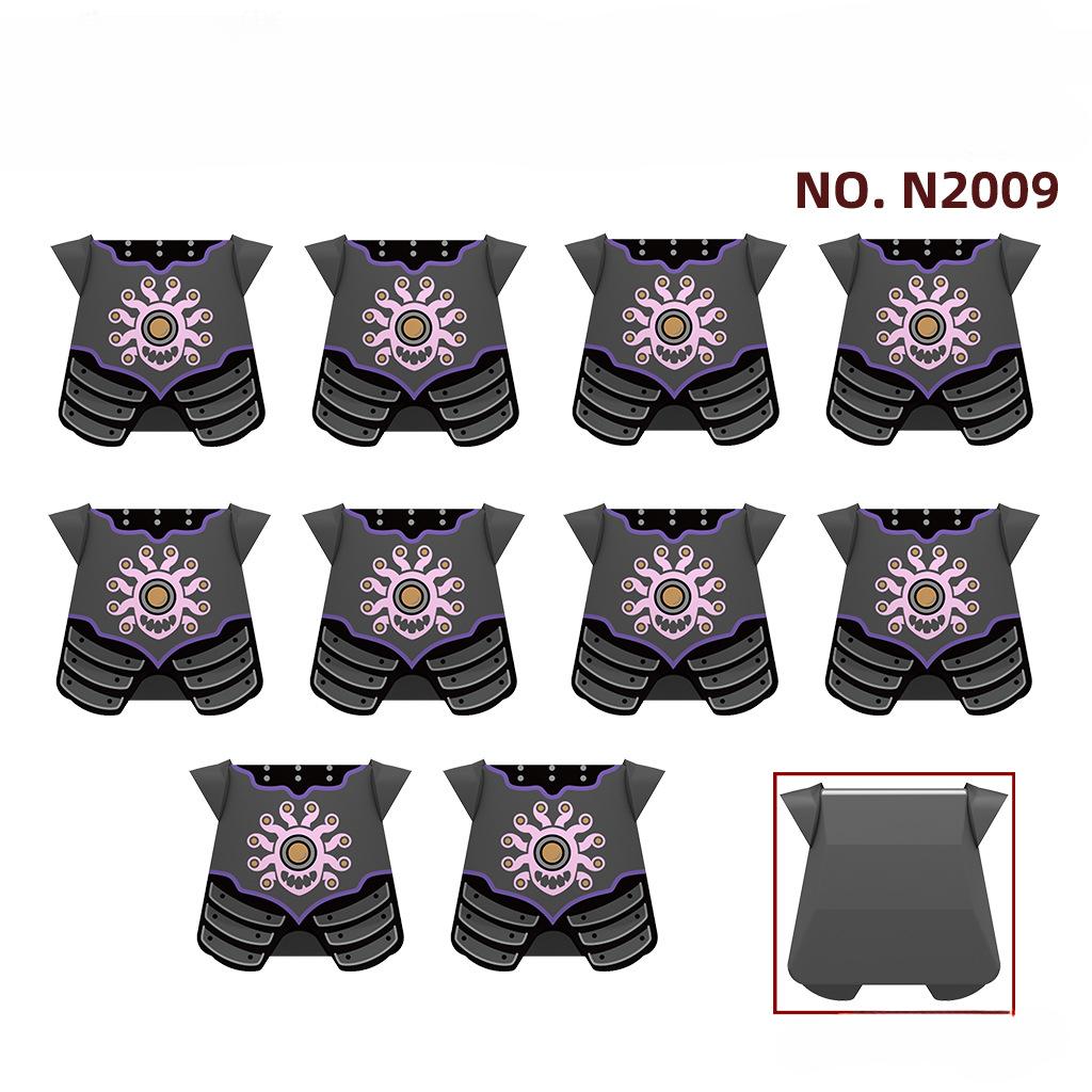 10 шт. средневековый замок рыцарские доспехи строительные блоки детские игрушки аксессуары