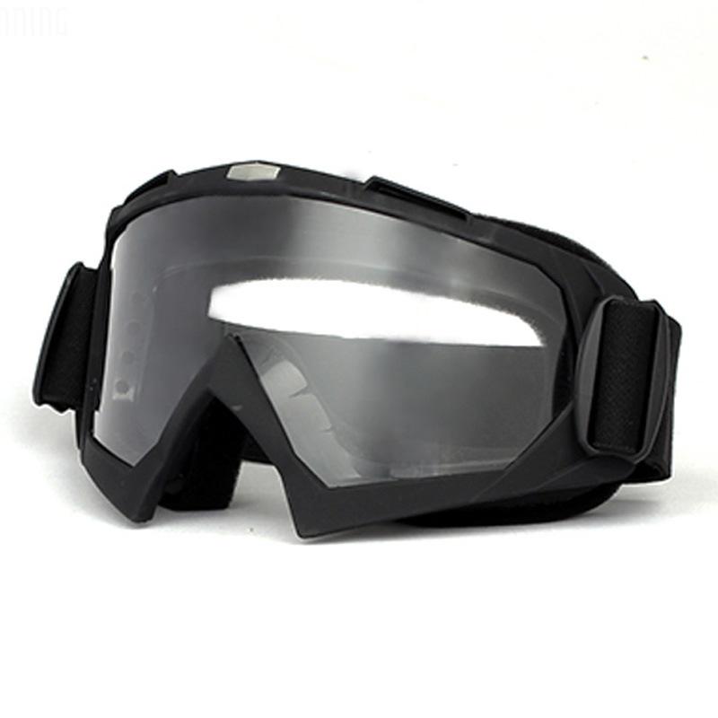 BESTER Motorcycle Off-Road Riding Goggles Windproof Sand/Dustproof PC Material with Windshield One Year Warranty 210x100mm