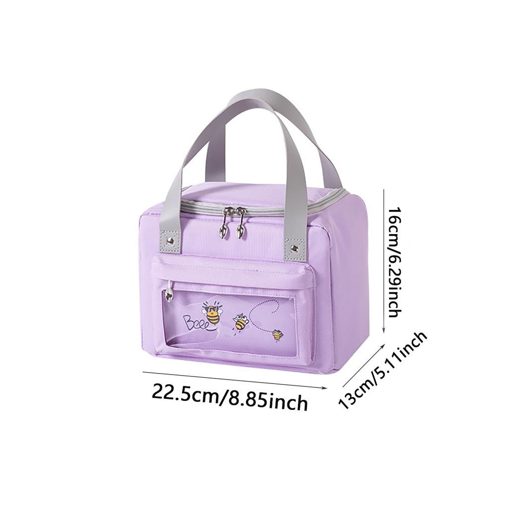 1 шт.-ручная сумка для ланча, портативная сумка для пикника, сумка-термос для улицы, алюминиевая сумка для ланча, сумка для ланча