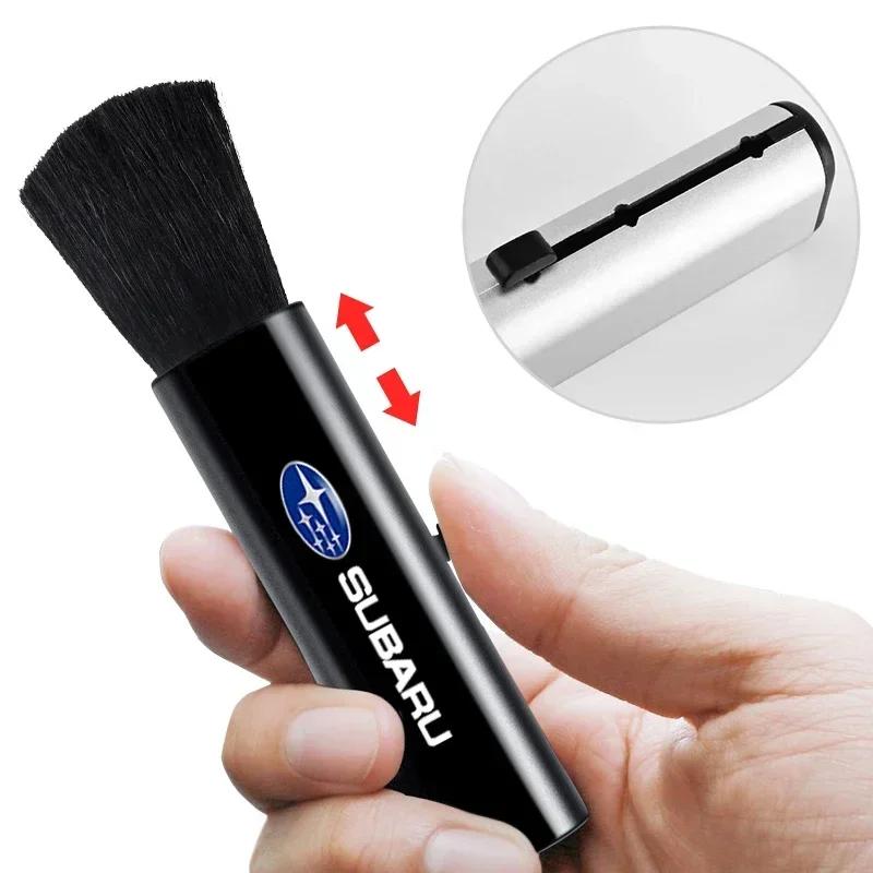 Car Air Outlet Cleaning Brush Retractable Dust Removal Tools for Subaru XV FORESTER IMPREZA LEGACY STI Crosstrek LEVORG ASCENT siu2