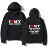 I Love My Girlfriend and I Love My Boyfriend Printed Hoodie Couple Fashion Sports Shirt Harajuku Casual Top