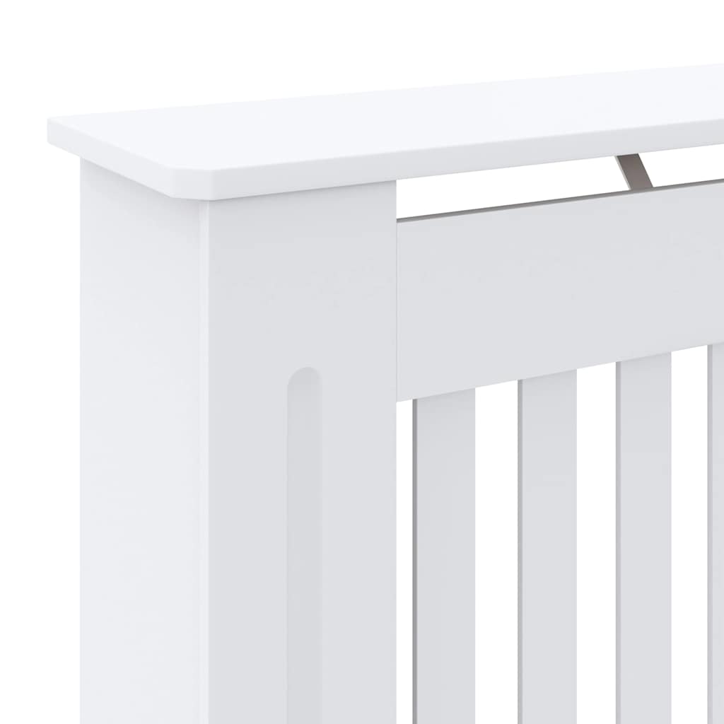 Wood Based Radiator Cover White 78 cm