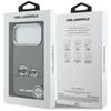 Karl Lagerfeld IML Karl & Choupette Peekaboo Logo MagSafe Case for iPhone 17 Pro Max Black