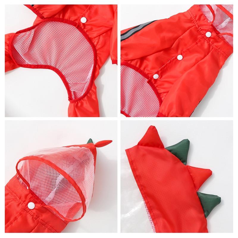 Дождевик для собак, водонепроницаемая одежда, комбинезон, куртка для щенков, дождевик для собак