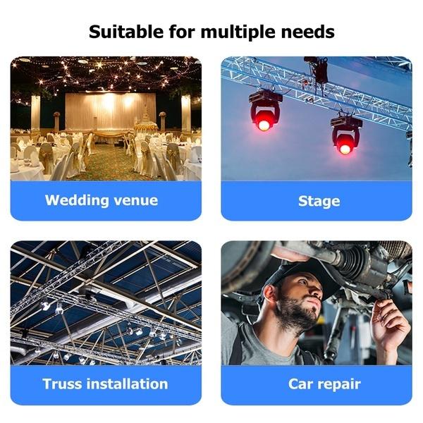 28V 60Nm Electric Cordless 90° Ratchet Wrench 3/8