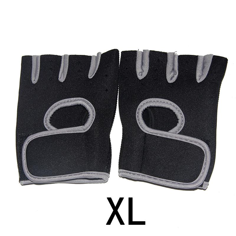 Перчатки для спортзала, противоскользящие перчатки с полупальцами для штанги, мужские и женские перчатки для тяжелой атлетики, перчатки для йоги с четырьмя пальцами