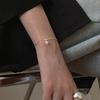 925 Silver Pearl Snake Chain Lucky Women's Hand Bracelets Top Quality Jewelry Korean Jewellery