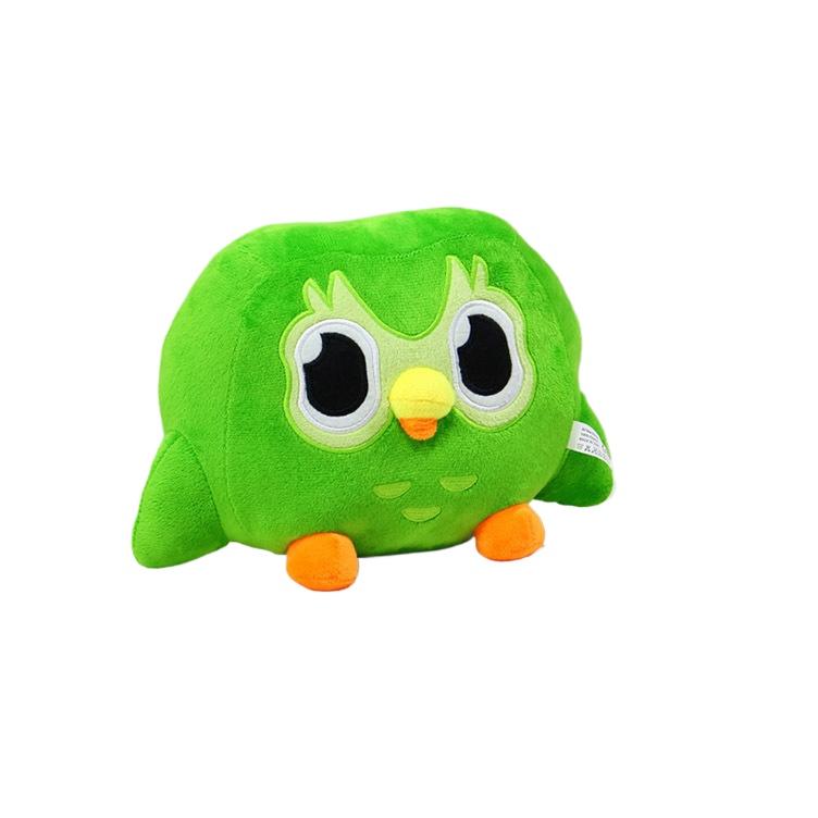 Duolingo Duolingo Doll Education And Training Gift Зеленая Сова Мягкая кукла