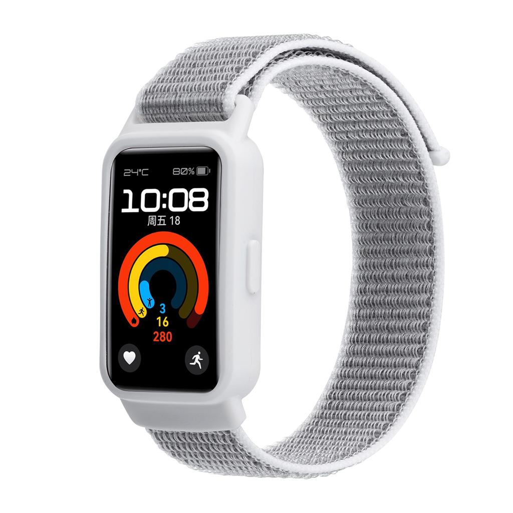 Нейлоновый ремешок-петля для Huawei Band 9 8 7 6 Смарт-часы Запасной ремень correa Дышащий Спортивный браслет для huawei band9 band8 7 6
