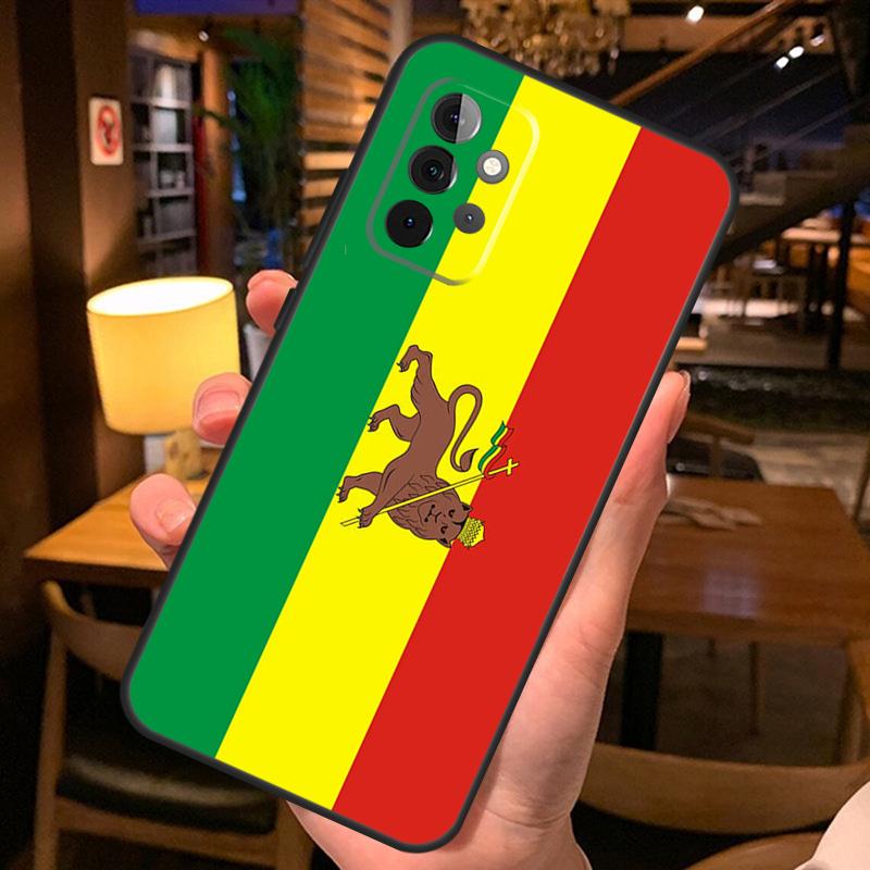 Ethiopia Flag Case For Samsung Galaxy A52 A12 A22 A32 A42 A51 A71 A13 A23 A33 A53 A14 A54 A34 Phone Cover