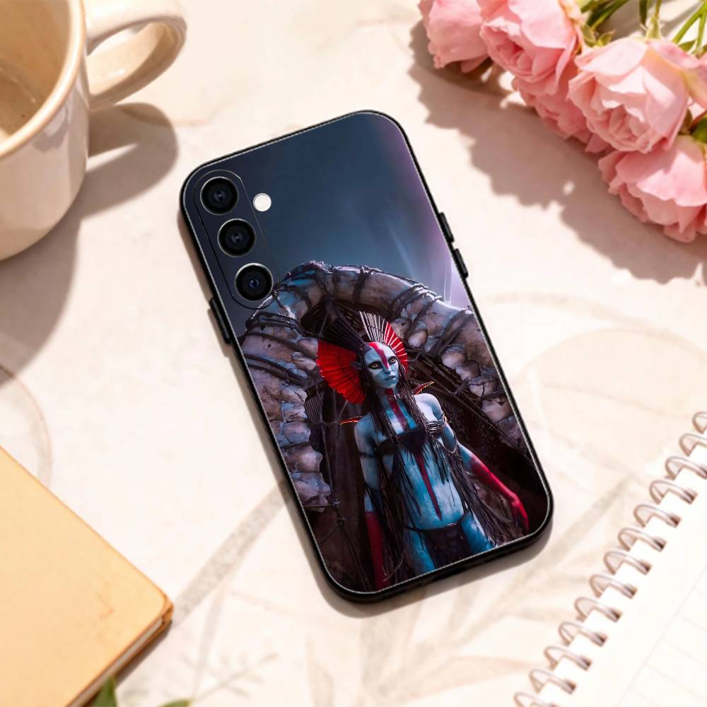 A-Avatar F-Fire and A-Ash Hot Movie phone Case For Samsung Galaxy A73,A72,A71,A70,A53,A52,A51,Others Soft Black Shell