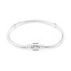 Pandora 598816c00 Moment Barrel Classics Snake Chain Silver Bracelet