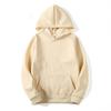 Autumn and Winter Sweater Men's Hooded Trend Hoodie Men's Jacket Sports Pullover Solid Color