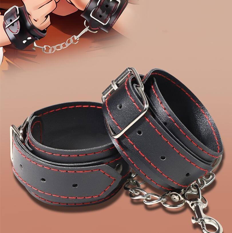 VaHppy Набор секс-игрушек, анальные крючки, кляп для рта, наручники, ПУ SM, БДСМ, бондаж, анальные пробки, удерживающая шею, задняя рука