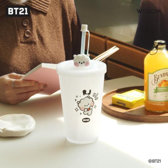 Стакан для льда Minini BT21 с трубочкой