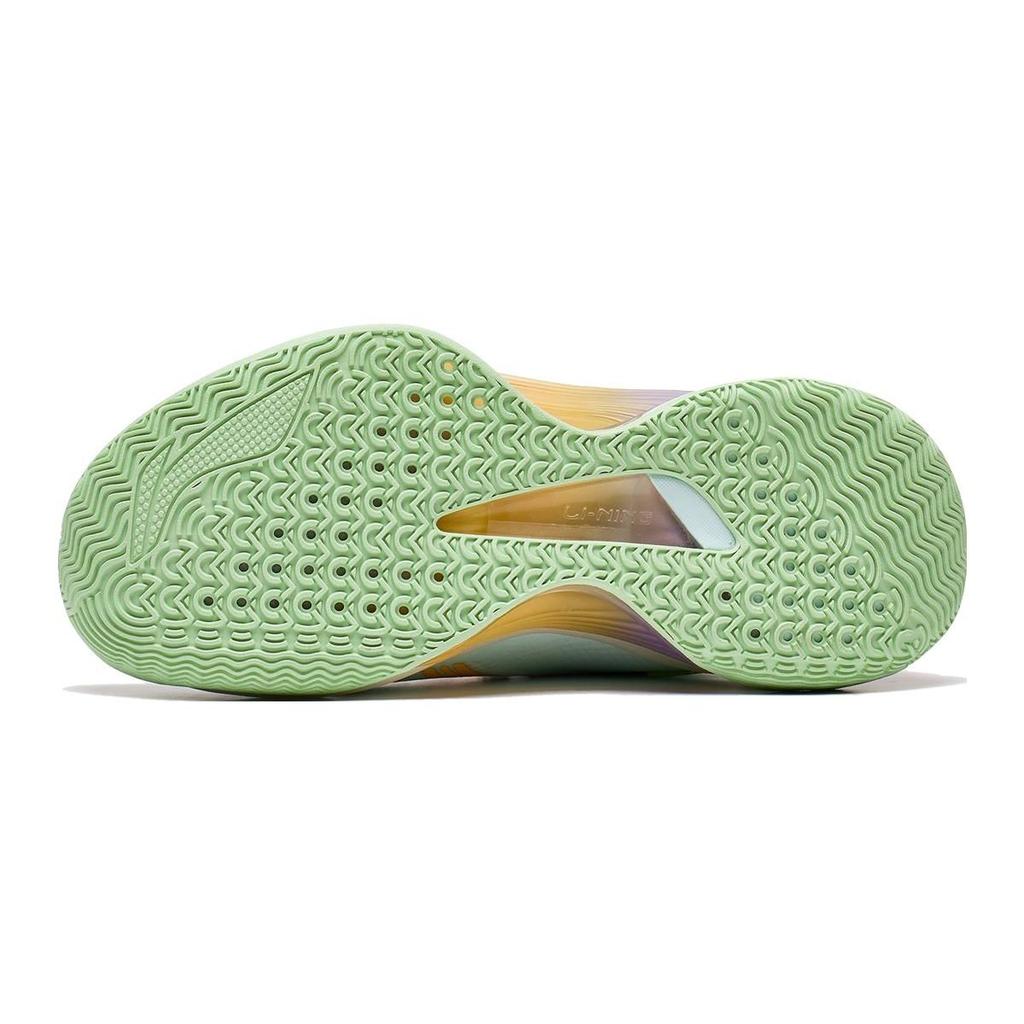 Li Ning Youth Childrens Aurora Comfortable Versatile Breathable Low-Top Basketball Shoes Kids Basketball Shoes Light-Blue YKBT052-3