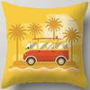 Outdoor Camping Scenery Doublesided Printed pillow cover Short plush Suitable living rooms bedrooms sofas throw cushion cover