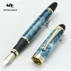 Перьевая ручка JINHAO X450 18KGP Широкое перо Сине-черный туманный узор 22 стиля Канцелярские товары Школьные и офисные принадлежности Пишущие ручки