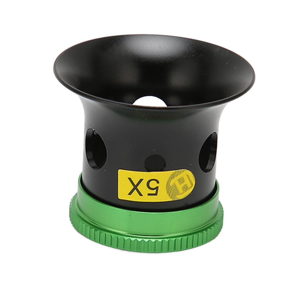 Eye Loupe 5X Magnification Aluminium Alloy Sapphire Glass Wear Resistant Watchmaker Loupe for