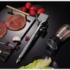 Двусторонний инструмент для размягчения мяса из чистой нержавеющей стали 304, молоток для смягчения мяса, молоток для мяса, несварной кухонный молоток