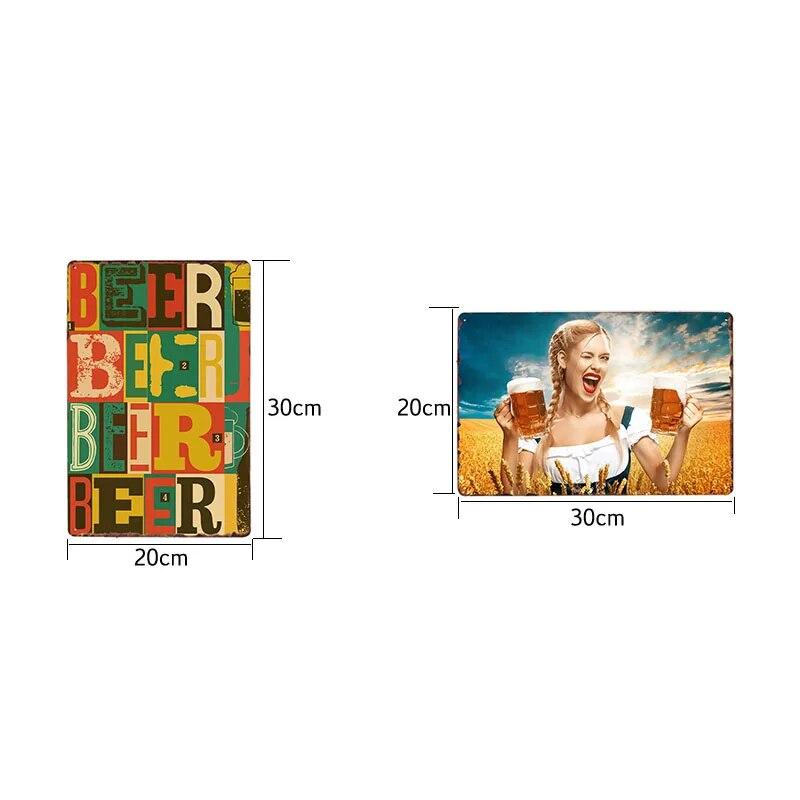 Pin Up девушки пиво металлические знаки винтажная доска сексуальная леди паб-бар настенный постер живопись домашний декор 20x30 см