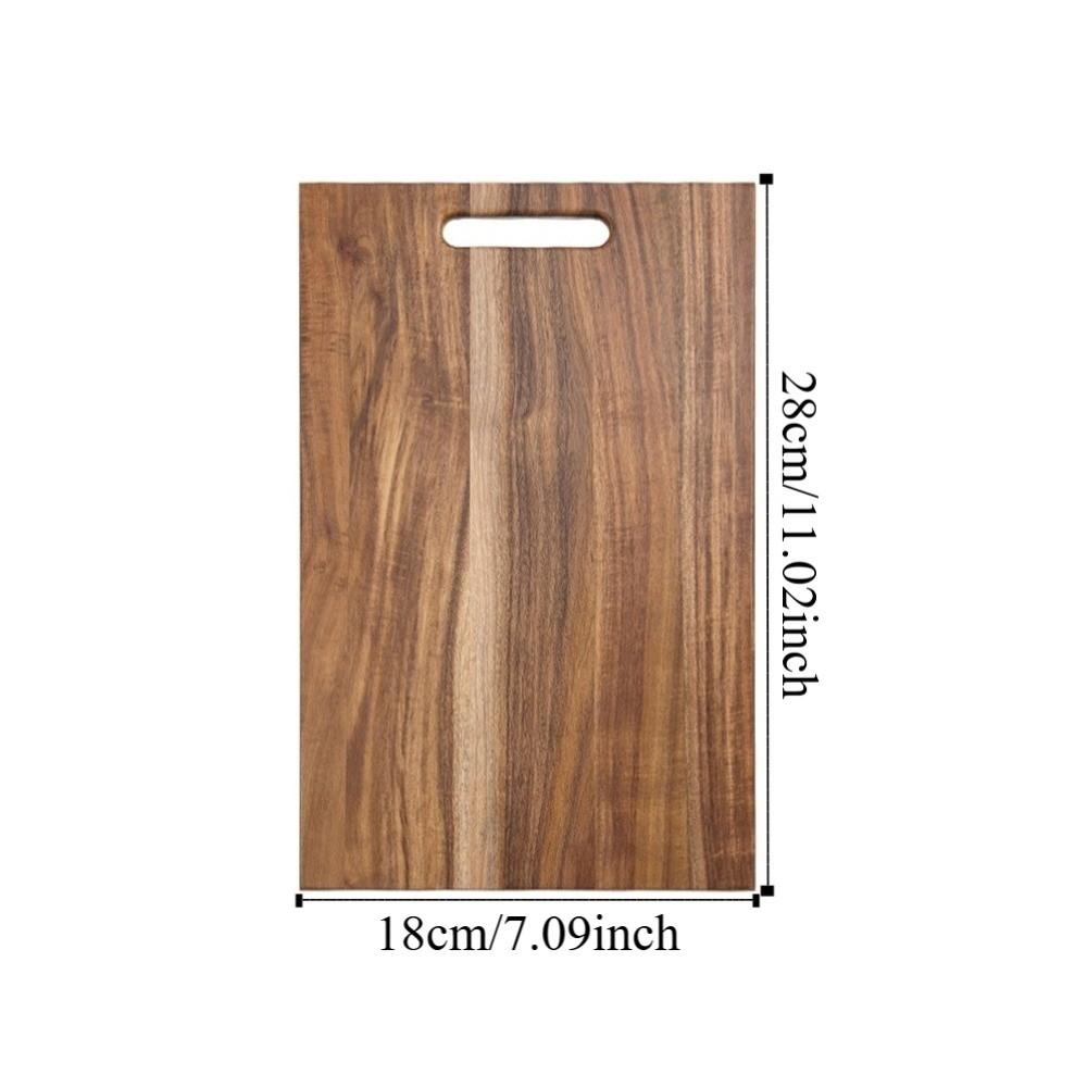 Разделочные доски из массива дерева прямоугольной формы, утолщенный разделочный блок, поднос для готовой еды, кухня