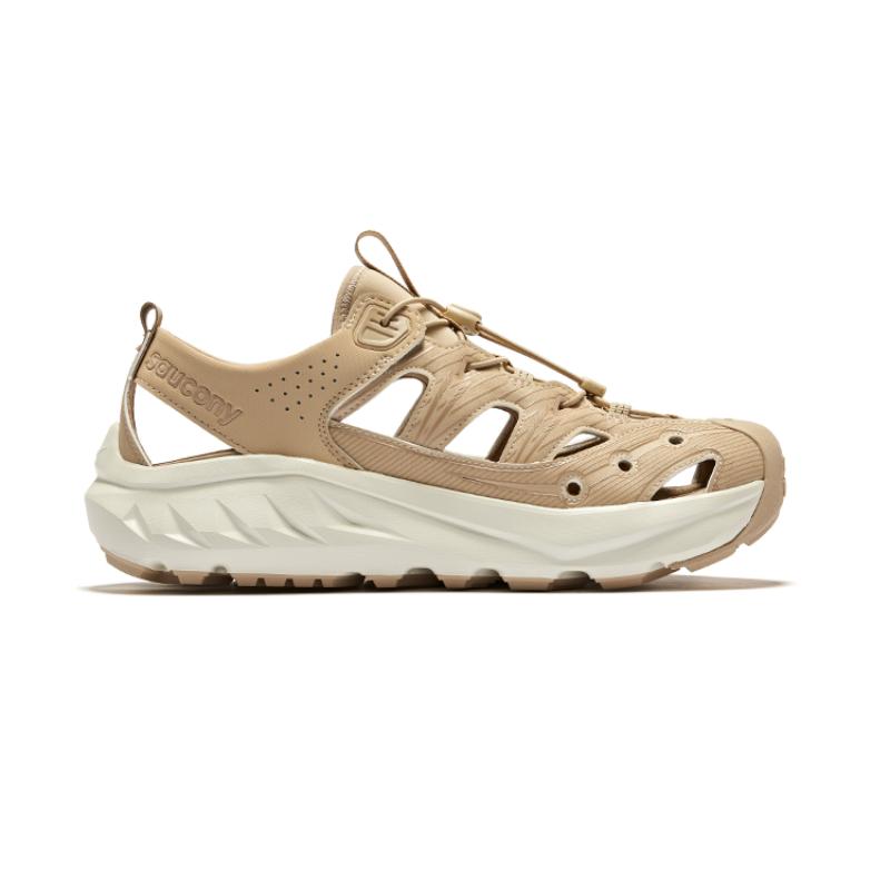 SAUCONY Кроссовки для бега с низким верхом, устойчивые к скольжению и истиранию, унисекс, светло-бежевые, Saucony S28904-3