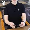 Мужская летняя хлопковая рубашка-поло