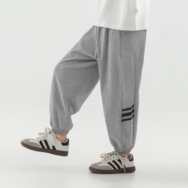 Boys' Summer Three-Stripe Sports Joggers