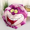 1pc Cheshire Cat Automatic Open/close, All-Season Portable Folding Umbrella for Women & Men, Travel, Everyday, Durable Frame yy250805007