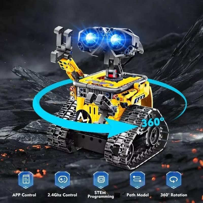 Diy Electric Remote Control Robot Blocks For Boys Children's Day Gift**