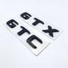 3D плоские буквы ABS эмблема GTX GTC ID4 ID6 для Volkswagen автомобиля задняя дверь крышка багажника заводская табличка значок логотип наклейка хром 
