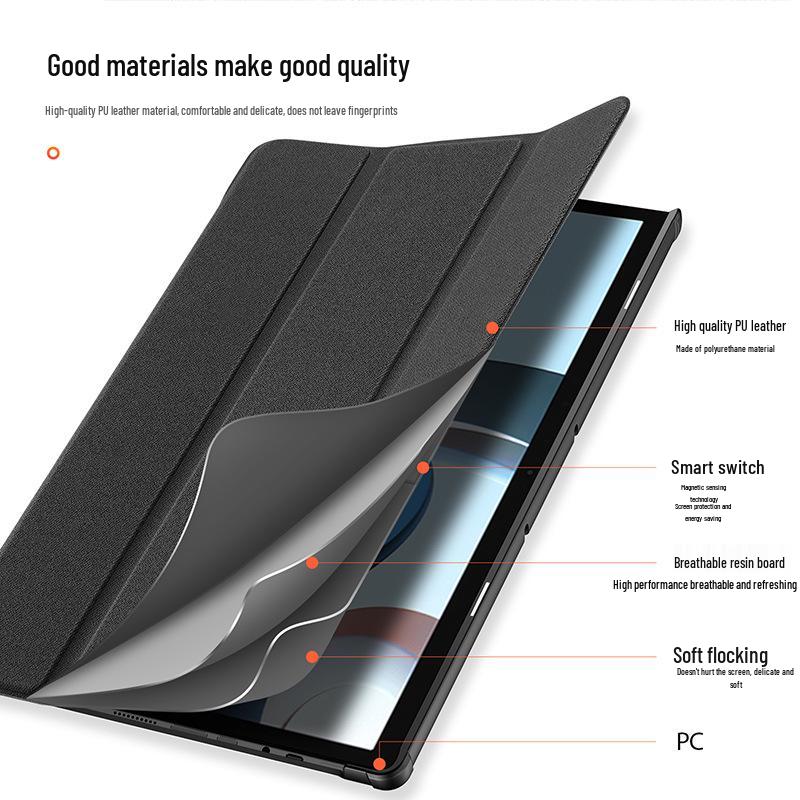 Противоударный кожаный защитный чехол для планшета Redmi Pad Pro 8.8