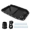Transmission Oil Pan Assembly ZF6HP26 with Seals Sleeve Bolts Kit Fit for Jaguar SType XF XJR XK8