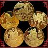 40Mm Chinese Coins Lucky Animal Horse Collectible Coins Metal Collection 2026 New Year Souvenir