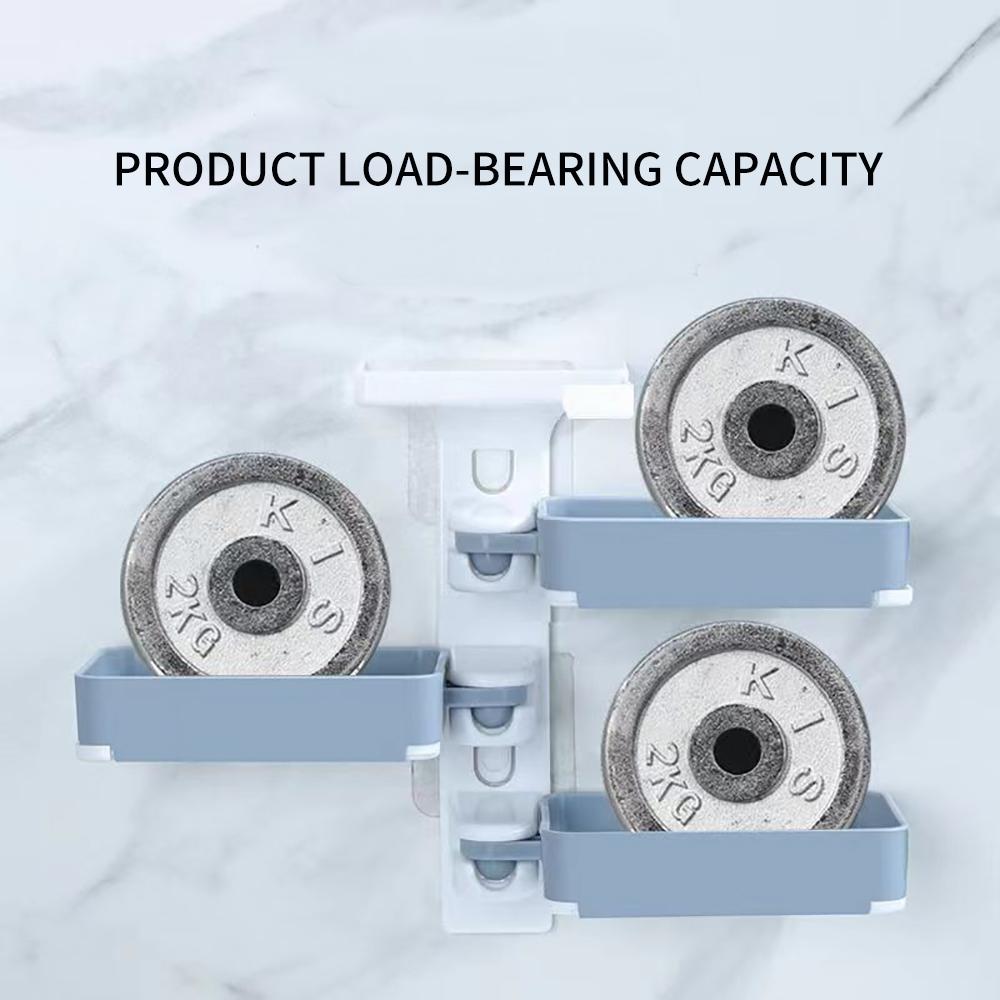 Многофункциональная настенная вращающаяся мыльница без отверстий для ванной комнаты и туалета, мыльница