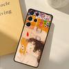 Чехол для телефона Gustav Klimt Kiss Art для Samsung Galaxy S24 Ultra S20 S21 S22 S23 S25 S9 S10 Plus S25 FE Защитная крышка