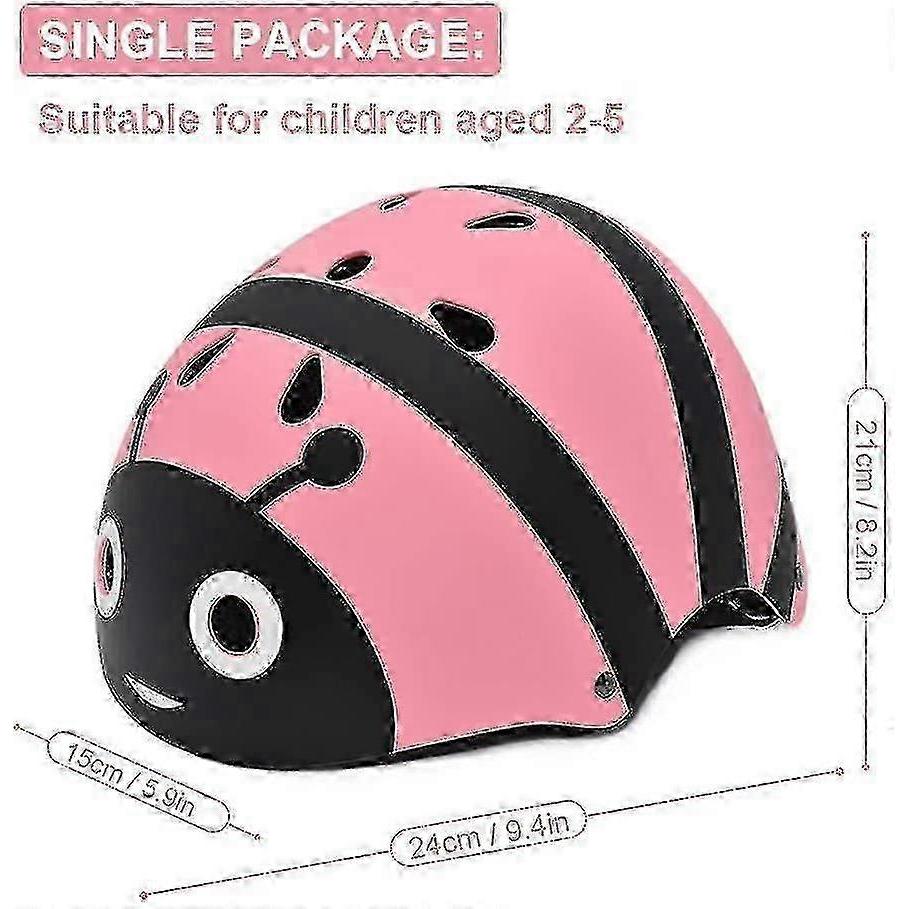 Bicycle Helmet Kids 2-5 Year Old Toddler Bicycle Helmet Multi-sport Lightweight Helmet Safety Protective Gear, Gift For Boys And Girls 2025